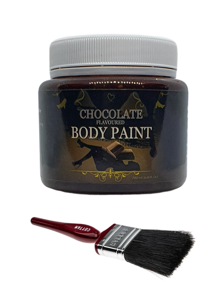 Edible Body Paint Chocolate (200ml) GSpot Love Style